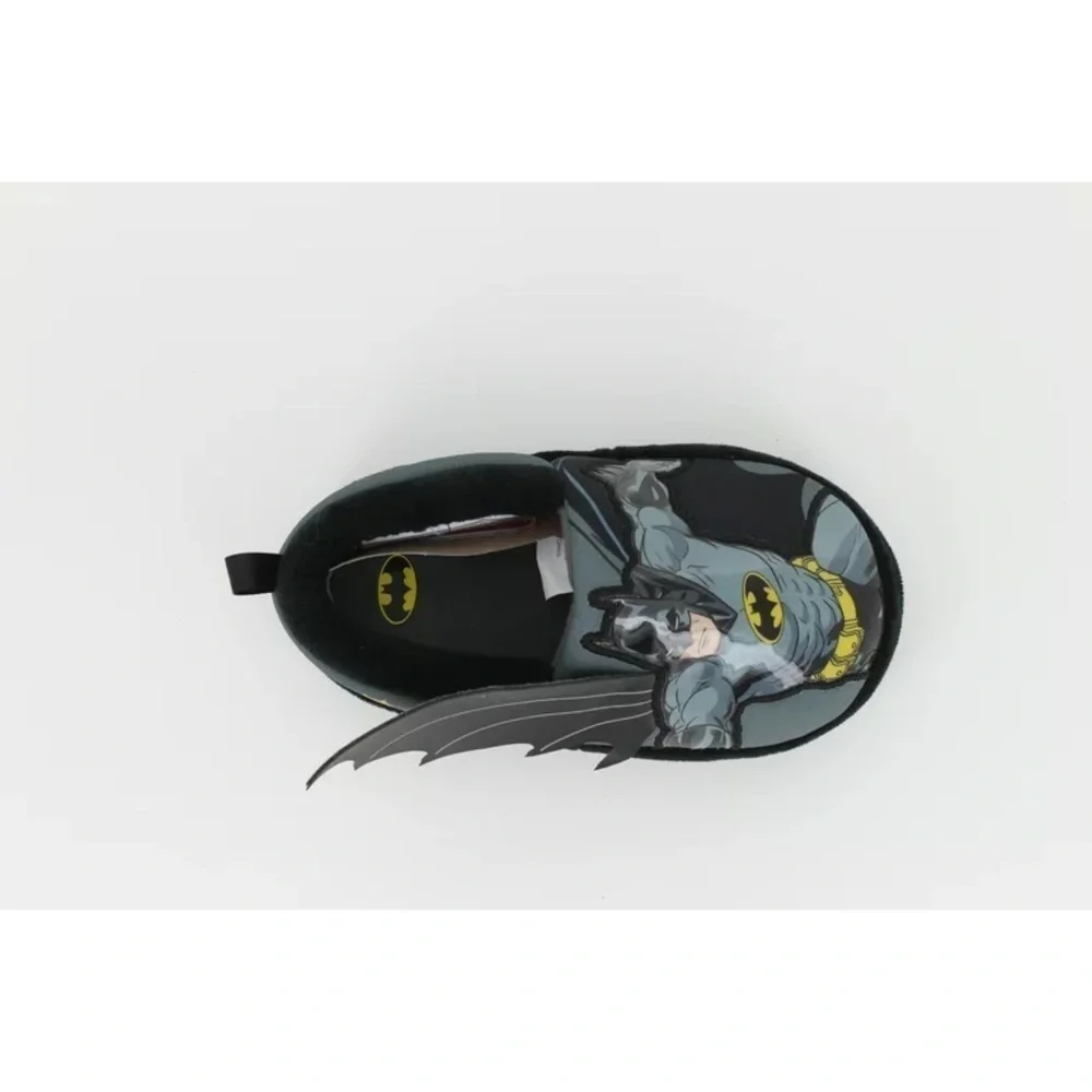🚀 New DC Comics Batman Toddler Boy Slippers with Wings
